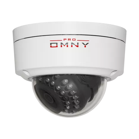 IP камера OMNY 404M PRO антивандальная купольная мини 1080p, c ИК подсветкой, 6мм, 12В/PoE, EasyMic